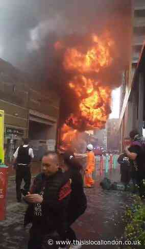 Live updates from fire at Elephant and Castle station