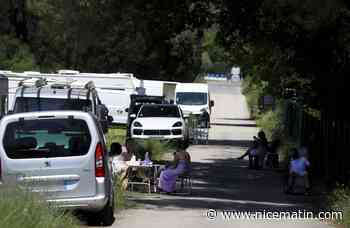 Les 80 caravanes des gens du voyage ont évacué le terrain privé de Mougins