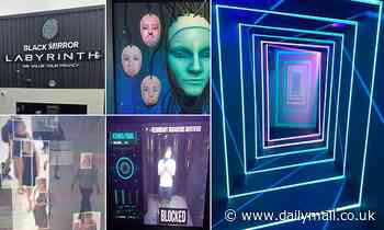 'I had to leave through the fire exit': MailOnline tries Black Mirror Labyrinth at Thorpe Park