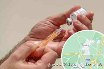 Epping Forest areas with lowest and highest vaccine coverage
