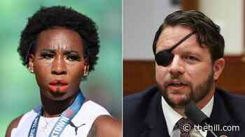 Gwen Berry battles Dan Crenshaw over flag fight: 'Y'all are obsessed with me'