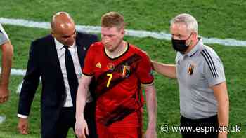 De Bruyne, Hazard fitness doubts for Italy match