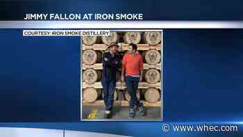 Jimmy Fallon stops by Iron Smoke Distillery