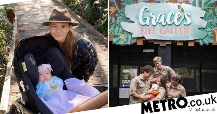 Bindi Irwin’s daughter Grace has bird garden named after her at family ...