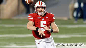 LOOK: Wisconsin QB Graham Mertz unveils trademarked logo ahead of NIL laws going into effect