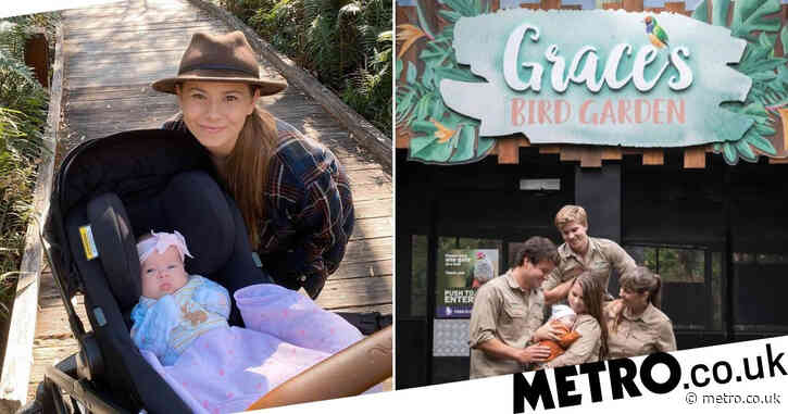 Bindi Irwin’s daughter Grace has bird garden named after her at family zoo