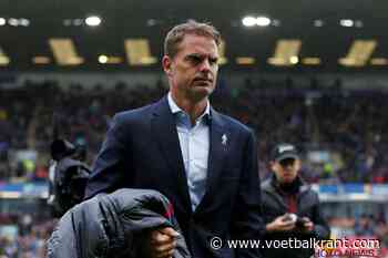 Frank de Boer beseft dat zijn toekomst aan een zijden draadje hangt: &quot;Maar daar hoef ik nu niet op te antwoorden&quot;