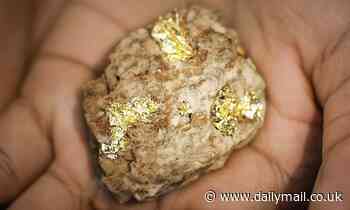 Not so foolish after all! Pyrite, aka 'fool's gold' can contain tiny amounts of the real stuff 