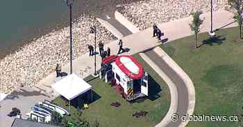 Girl airlifted to hospital after being pulled from Calgary lake