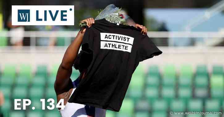 'WJ Live': Olympics-Bound Athlete Protests Flag in Radical Way, Then Claims She Was Set Up
