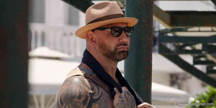 Dave Bautista Arrives in Greece to Start Filming 'Knives Out 2'