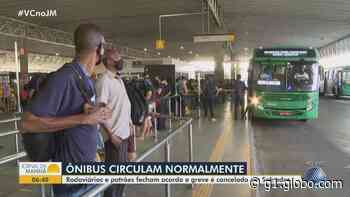 Após acordo entre rodoviários e empresas, ônibus circulam normalmente em Salvador nesta segunda - G1