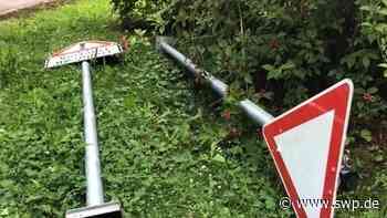 Vandalismus in Neu-Ulm: Schaden beim Golfclub: Unbekannter schlitzt Partyzelt auf - SWP