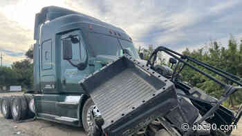 Woman in critical condition after crash in Hanford