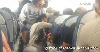 Medical students help passenger during mid-flight emergency - The Denver Channel