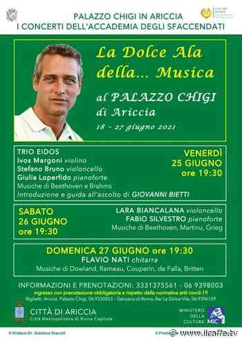 La dolce ala della… Musica al Palazzo Chigi di Ariccia: 3 giorni di concerti - Il Caffè.tv