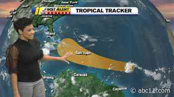 Remnants of Danny move farther inland; another storm developing in the Atlantic