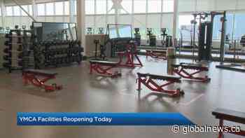 Calgary YMCA reopens centres with safety protocols in place | Watch News Videos Online - Globalnews.ca