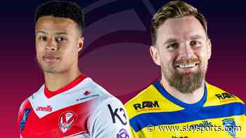 Super League: St Helens vs Warrington Wolves talking points and team news - Sky Sports