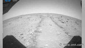 Watch new footage released by China's Mars rover