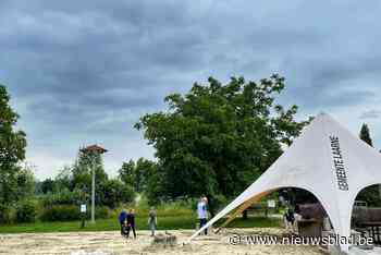 Opnieuw strand op Vaartplein