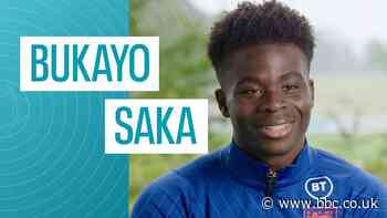 Euro 2020: England's Bukayo Saka on GCSE grades, golf and Germany