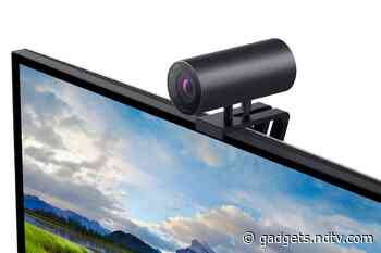 Dell UltraSharp Webcam for 4K Video Conferencing With AI-Based Auto-Framing Launched in India