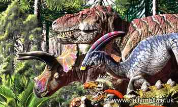 Dinosaurs were in decline for 10 MILLION years before they were wiped out, scientists say 