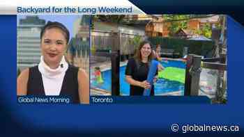 Ideas for backyard fun for the long weekend