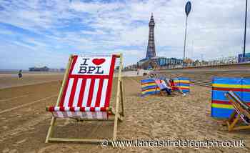 Deckchairs returning to Blackpool beach