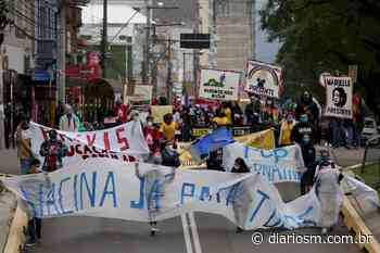 Ato contra Bolsonaro percorre ruas de Santa Maria neste sábado - Diário de Santa Maria