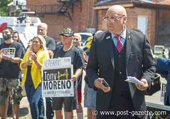 Tony Moreno accepts Republican nomination for Pittsburgh mayor, will challenge Ed Gainey in November