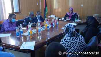 Minister of Social Affairs discusses obstacles facing progress of work in Ministry's branch in Sabha - The Libya Observer