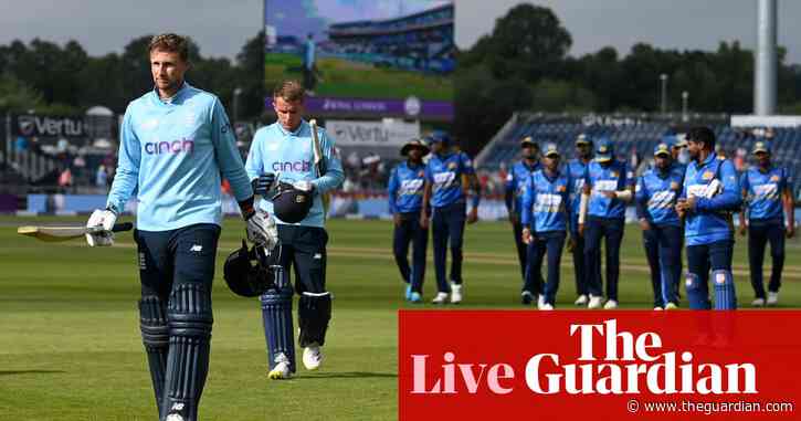 England beat Sri Lanka by five wickets: first ODI – as it happened