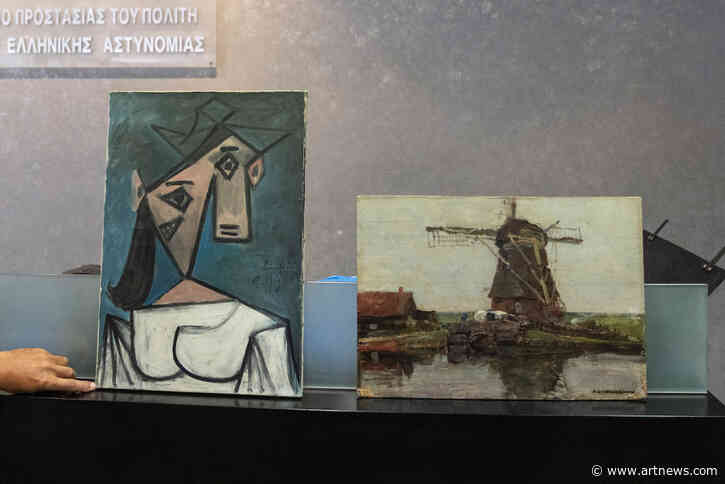 Stolen Picasso, Mondrian Paintings Recovered in Greece Nearly a Decade After Heist