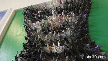 Chicago artist's toy soldiers march to make revolutionary art