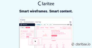 Claritee - Your interactive, smart wireframing platform