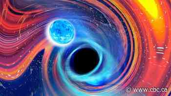 Black hole swallows neutron star before astronomers' eyes