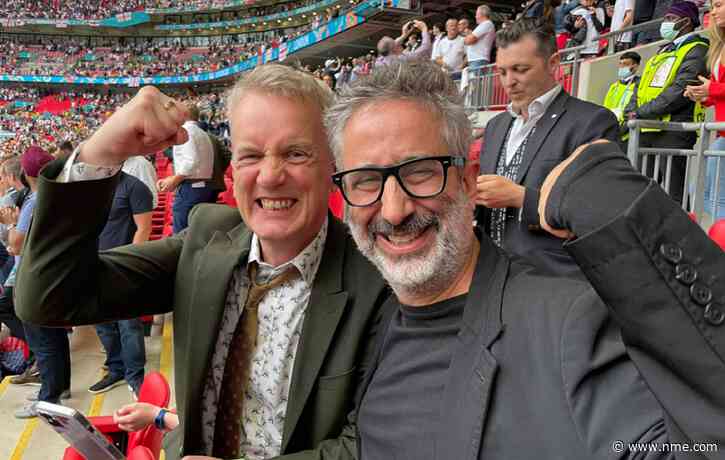 Baddiel and Skinner lead entertainment world reactions to England Euros victory