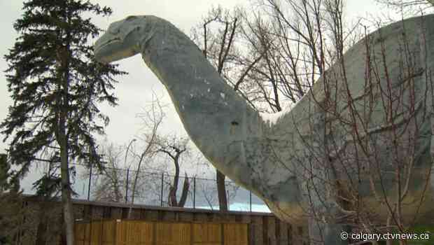 Dinny, Calgary’s oldest dino will not go extinct anytime soon