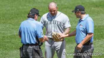 Mariners pitcher Héctor Santiago suspended 10 games by MLB after ejection for foreign substance