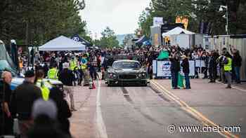 Bentley Continental GT3 storms the 2021 Pikes Peak hill climb     - Roadshow