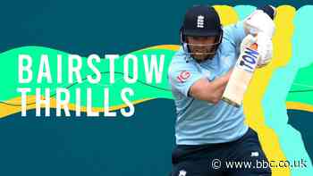 England v Sri Lanka highlights: Jonny Bairstow hits 43 off 21 balls