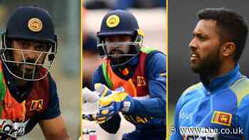 Sri Lanka v England: Kusal Mendis, Danushka Gunathilaka and Niroshan Dickwella sent home from tour