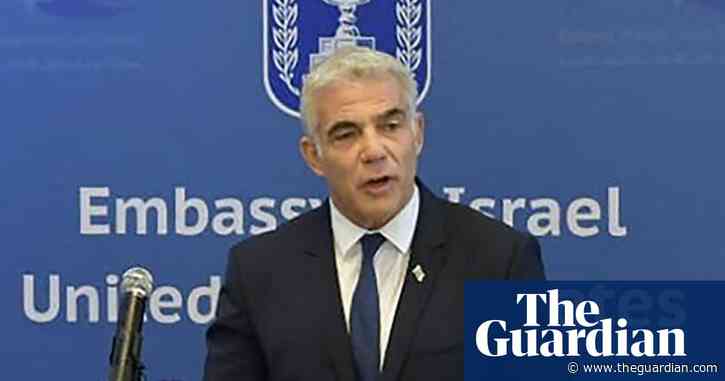 Israeli foreign minister Yair Lapid opens embassy in Abu Dhabi