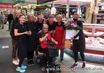 Well-loved Accrington market employee retires after 21 years
