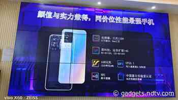 Vivo S10 Tipped to Come With MediaTek Dimensity 1100 SoC, 108-Megapixel Triple Rear Camera Setup