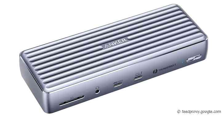 Anker’s all-new Apex Thunderbolt 4 Dock arrives with 12 ports, 90W power passthrough, more