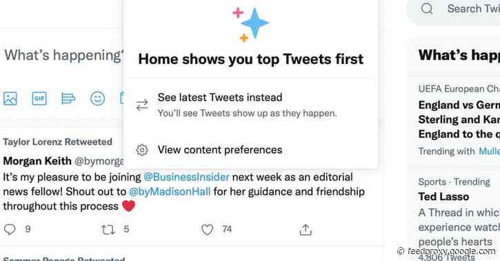 [Update: Being fixed] Twitter ditching ‘Latest’ chronological feed option on the web, still available on iOS for now