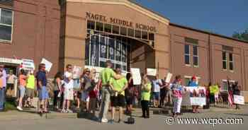 Group protests critical race theory at Forest Hills Schools, but teachers say they're not teaching it - WCPO